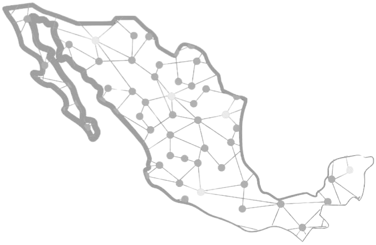 Mapa de cobertura nacional